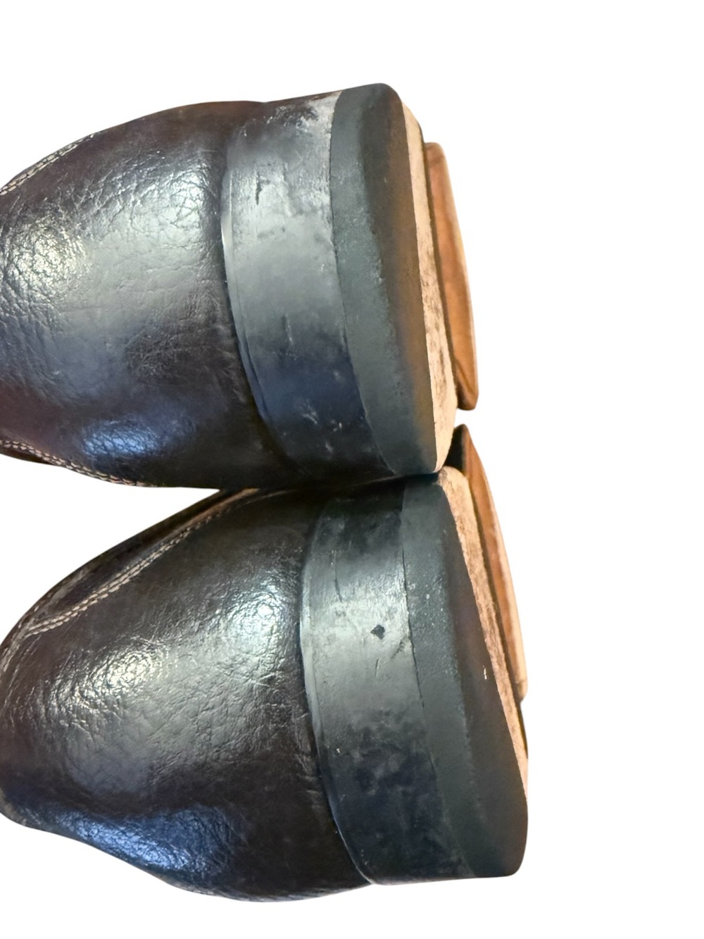 Martin Dingman Dark Brown Pebbled Leather Horse Bit Loafers 9M Brazil 52015M - Picture 14 of 15